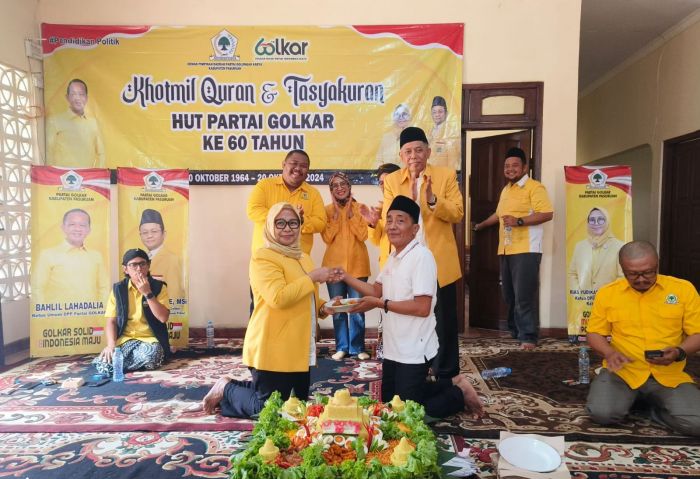 Rangkaian Acara HUT Golkar ke-60 di Pasuruan, Udik Djanuantoro: Mengabdi Penuh untuk Rakyat