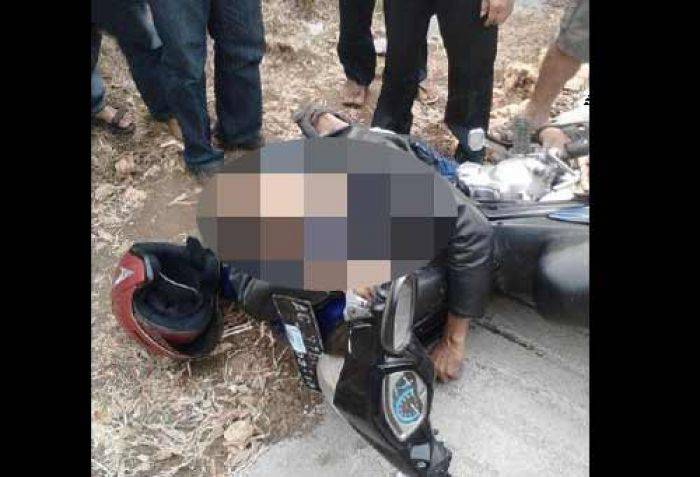 Desa Winong Tulungagung Digegerkan Mayat Tukang Ojek di atas Sepeda Motor