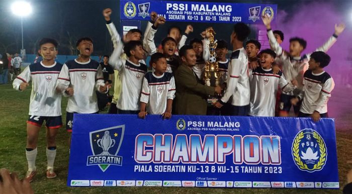 SSB Arunda U-15 Jadi Juara di Piala Soeratin Askab PSSI Kabupaten Malang