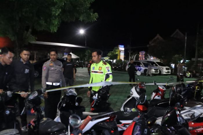 Maraknya Balap Liar, Polres Ngawi Amankan 70 Motor