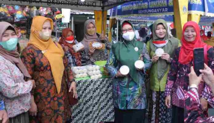 Buka Gebyar Bazar UMKM di Dukun, ini Pesan Wabup Gresik