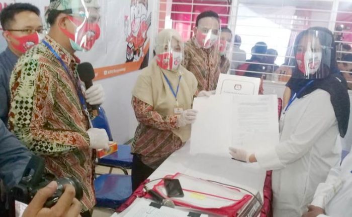 Pilbup Banyuwangi 2020, Berkas Pendaftaran Ipuk-Sugirah Dinyatakan Sah