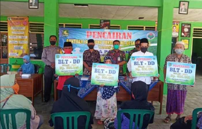 ​Penyerahan BLT DD Desa Pandian Terlaksana dengan Sukses dan Aman