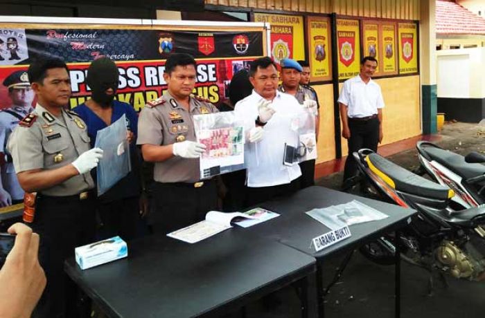 Komplotan Pencuri Spesialis Perumahan di Blitar Diciduk 