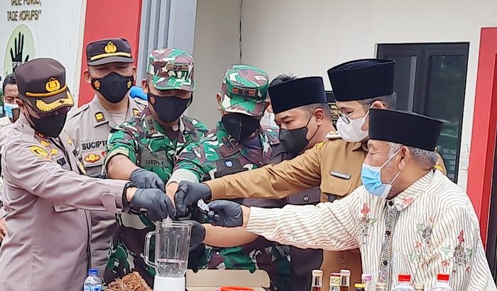 Rilis Akhir Tahun, Polres Bangkalan Musnahkan 358 gram Sabu dan 675 Botol Miras