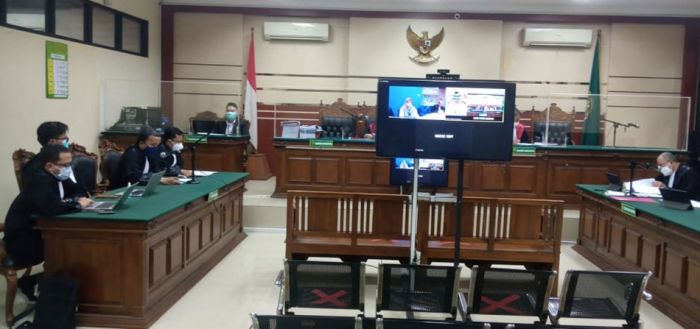 Dua Terdakwa Kasus Dugaan Suap Jual-Beli Jabatan di Probolinggo Jalani Sidang Virtual Perdana