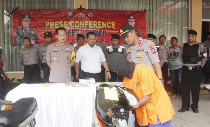 ​Baru Bebas 9 Hari, Residivis di Jember Ini Nekat Curi Motor Lagi