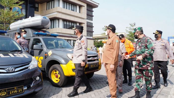 Antisipasi Bencana, Jajaran Forkopimda Sidoarjo Lakukan Hal Ini