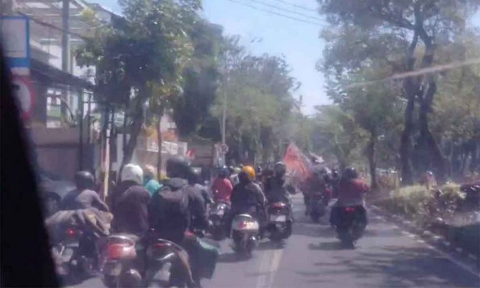 Tutup Jalan Raya saat Konvoi, Polrestabes Surabaya Amankan Puluhan Pesilat