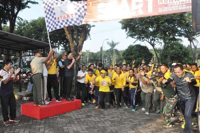 Bupati Sambari Lepas 500 Peserta Trail Run 10 KM