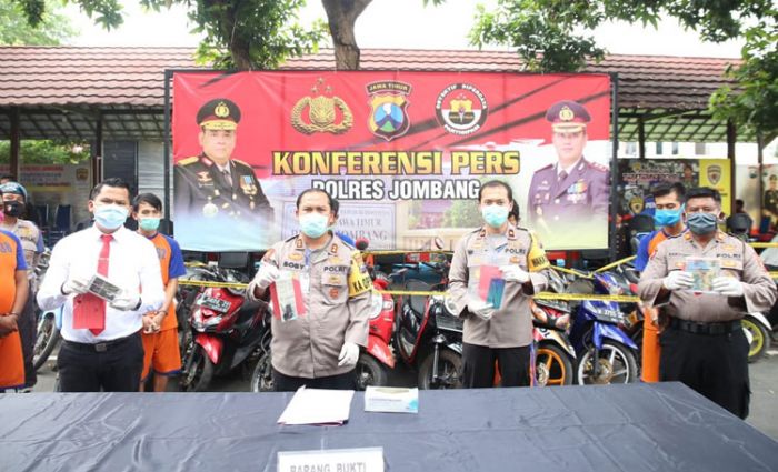 Hendak Jual Motor, Seorang Makelar di Jombang Diborgol Polisi