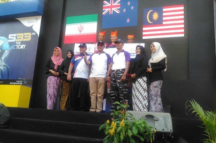 Pembalap New Zealand Tercepat di Etape Dua Tour de Banyuwangi