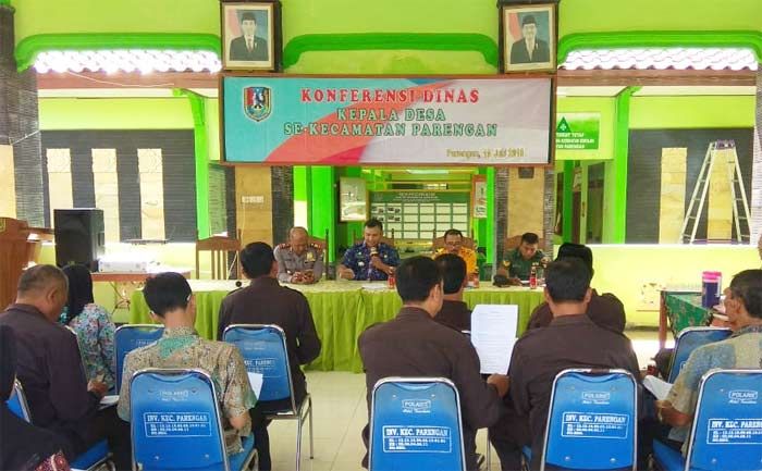 Konferensi Kades se-Parengan Hasilkan Kesepakatan 10 Kegiatan DD Wajib