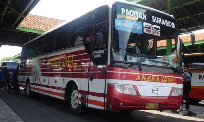 Sepi Penumpang, Banyak Bus di Pacitan Berhenti Beroperasi