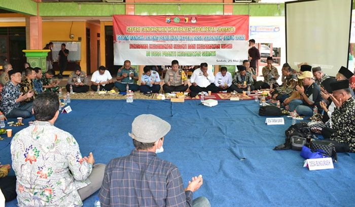 Sinergitas TNI-Polri Siap Amankan Pilkades Serentak di Sidoarjo