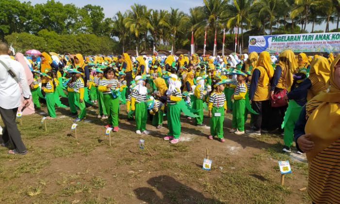 Diikuti 5.000 Anak, Tarian Bajul Ijo di Jember Ukir Rekor Muri dan Dunia