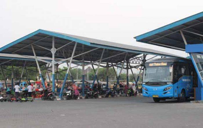 Terminal Baru Porong Difungsikan, PKL Dipindahkan