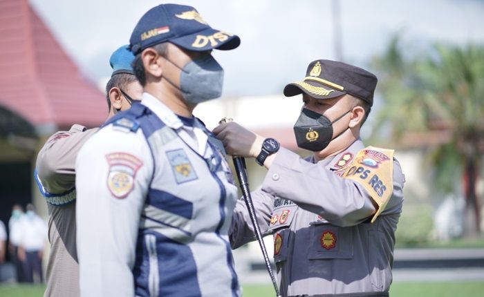 Gelar Operasi Patuh Semeru 2021, Polres Blitar Siap Sasar Pelanggar Lalin dan Prokes Covid-19