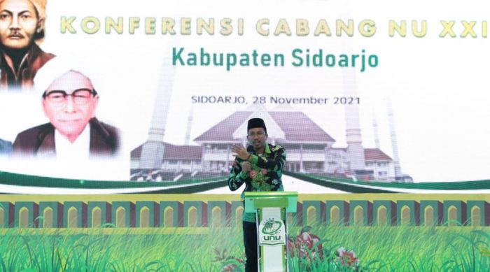 Konfercab PCNU Sidoarjo, Gus Muhdlor Tekankan Sinergitas Pemkab dan NU