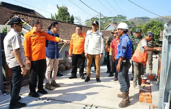 Pj Bupati Tulungagung Apresiasi Gerak Cepat Tim Pemprov Jatim dalam Penanganan Jembatan Kalidawir