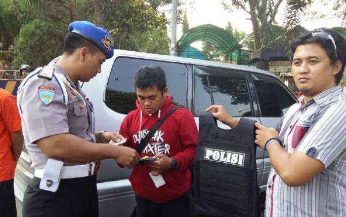 Gelar Operasi Zebra, Satlantas Polres Bondowoso Ciduk Polisi Gadungan