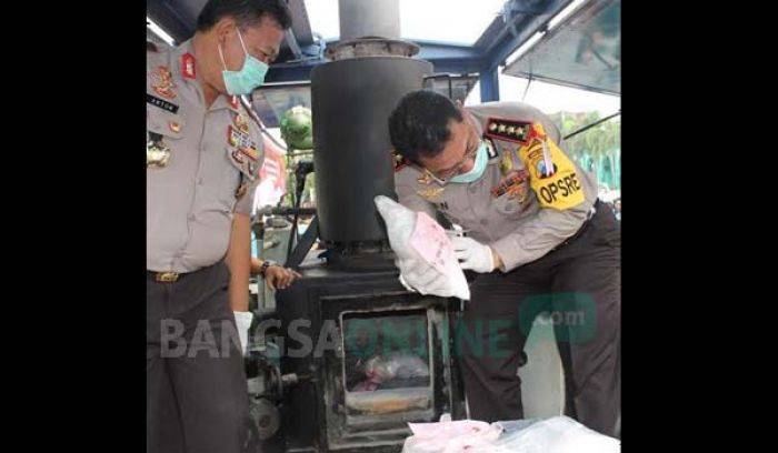 Polrestabes Surabaya Musnahkan Barang Bukti Narkoba Senilai Rp 24 Milyar