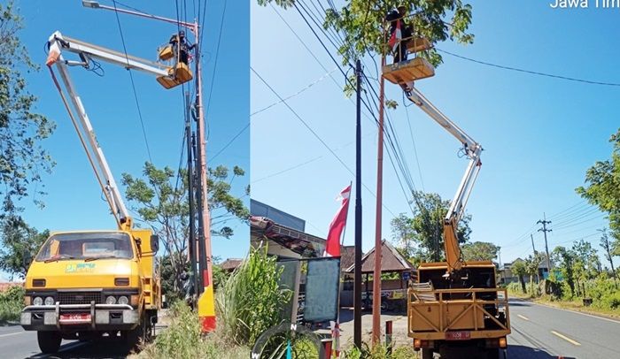 DPU CKPP Banyuwangi Rutin Lakukan Perawatan LPJU