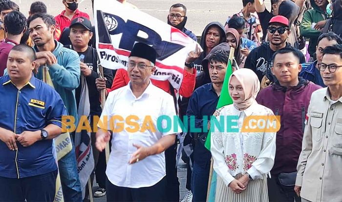 Koalisi Pemuda Kota Kediri Gelar Deklarasi, Dukung Vinanda dan Gus Qowim