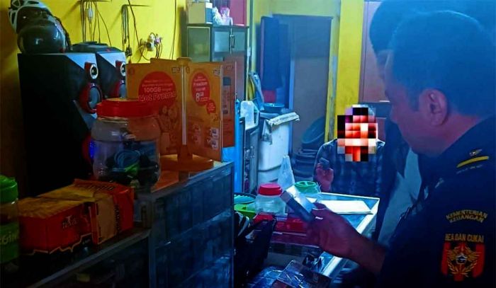 Tindaklanjuti Aduan Masyarakat, Bea Cukai Kediri Temukan 1.420 Batang Rokok Polos di Nganjuk