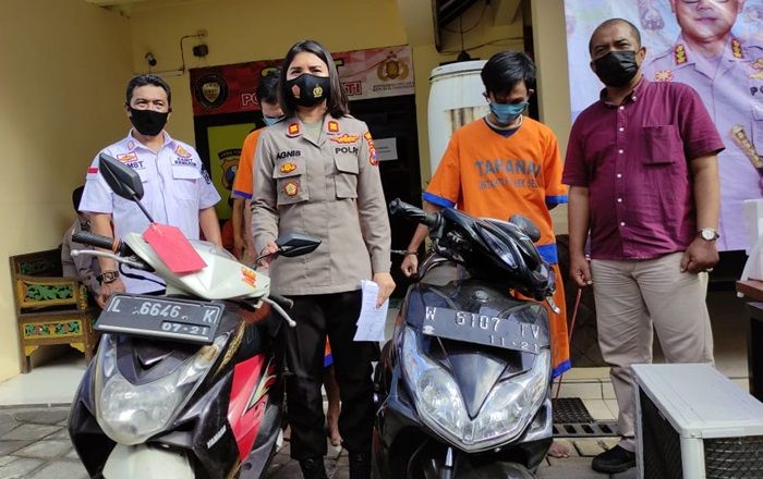 Dua Residivis Penggelapan Motor Dibekuk Polisi, Modus Pinjam Motor Teman Baru Facebook