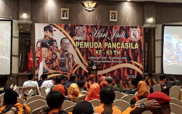 Hadir di HUT ke-63 Pemuda Pancasila, Bupati Yani Ajak Kader PP Berkontribusi Membangun Gresik