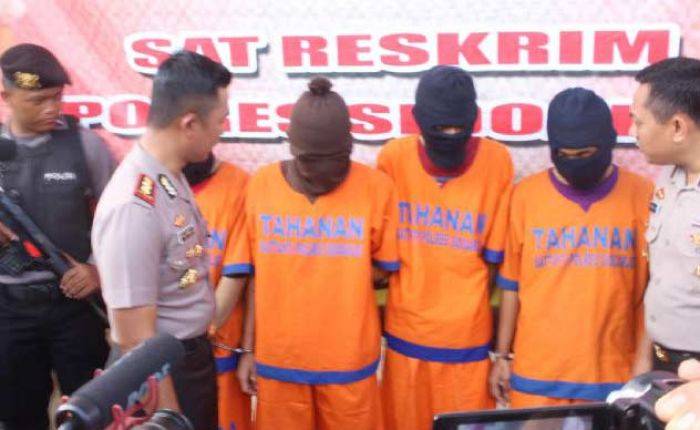 13 Pelaku Pemerkosaan di Masangan Sidoarjo Dibekuk