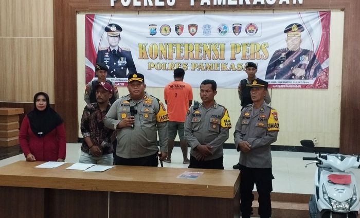 Polres Pamekasan Ringkus Dua Pelaku Spesialis Curanmor Sekaligus Penadahnya