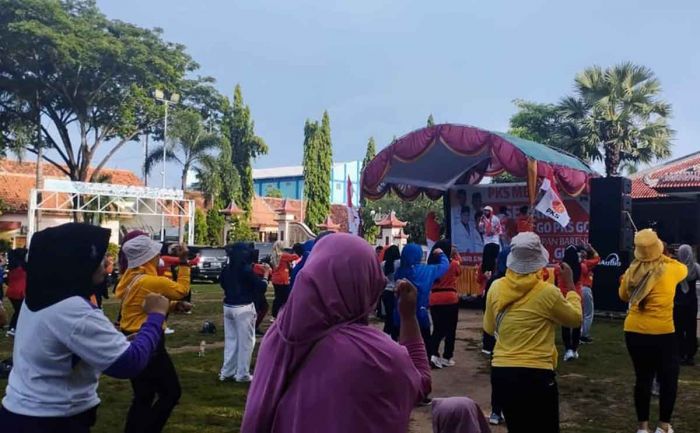 Sapa Masyarakat, DPD PKS Pamekasan Gelar Senam Bersama dan Pengecekan Kesehatan Gratis