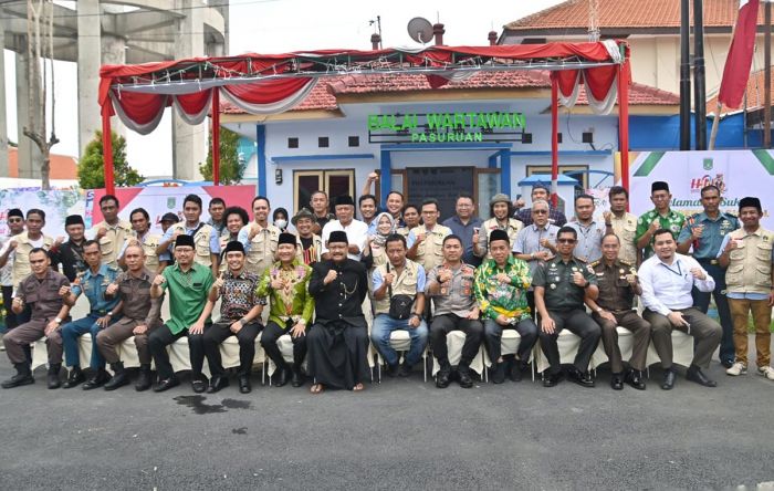 Kepala Daerah Pasuruan Raya Kompak Hadiri Peringatan HPN, Mas Dion dan Gus Mujib Mimpin Doa