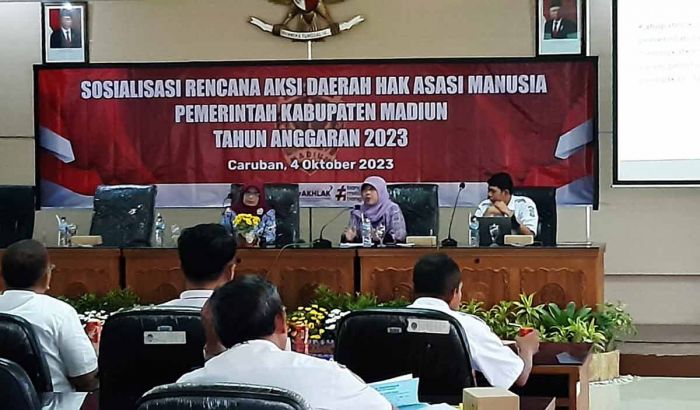 Kanwil Kemenkumham Jatim Optimalkan Pelaksanaan RANHAM dan KKPHAM di Kabupaten Madiun