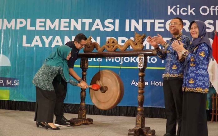 Kick Off Integrasi Layanan Primer, Komitmen Pemkot Mojokerto Tingkatkan Derajat Kesehatan Masyarakat