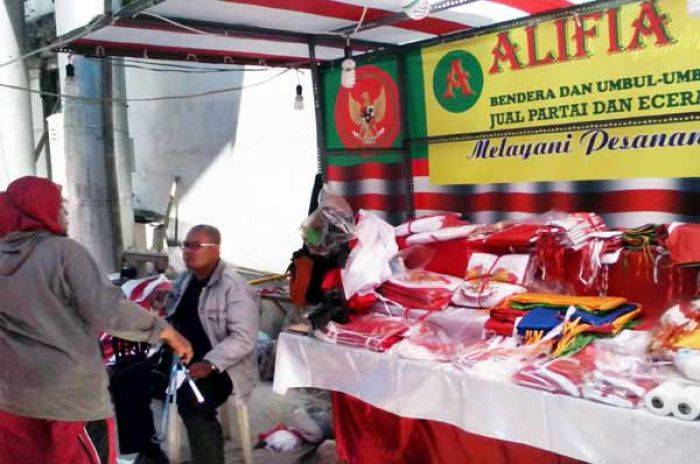 Berkah Tujuhbelasan, Pengrajin Bendera Raup Omzet hingga Puluhan Juta