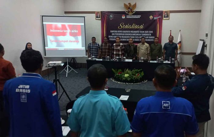 Ketua KPU Kabupaten Mojokerto Ingatkan Bakal Calon Bupati dan Wakil soal Visi-Misi