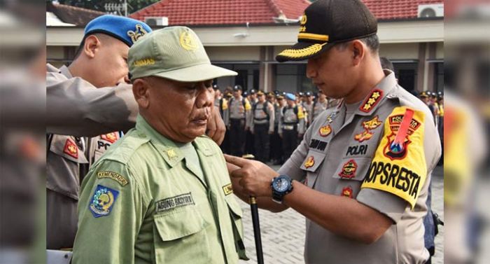 Amankan Pelaksanaan Pemilu 2019, Polresta Sidoarjo Gelar Serpas 