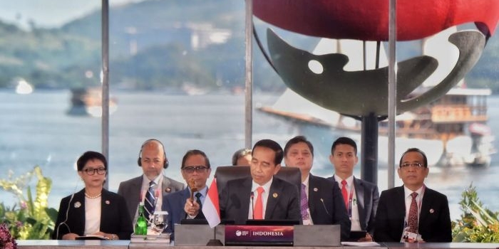 KTT ASEAN 2023 Dibuka, Jokowi Ingatkan Rivalitas Antarnegara ASEAN Semakin Tajam. Foto: Ist